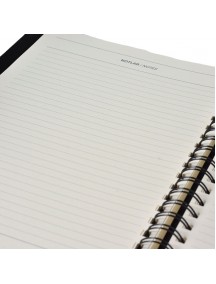 4 Patlı Mıknatıslı Termo Deri 13x21 cm Tarihsiz Çizgili Promosyon Ajanda Defter